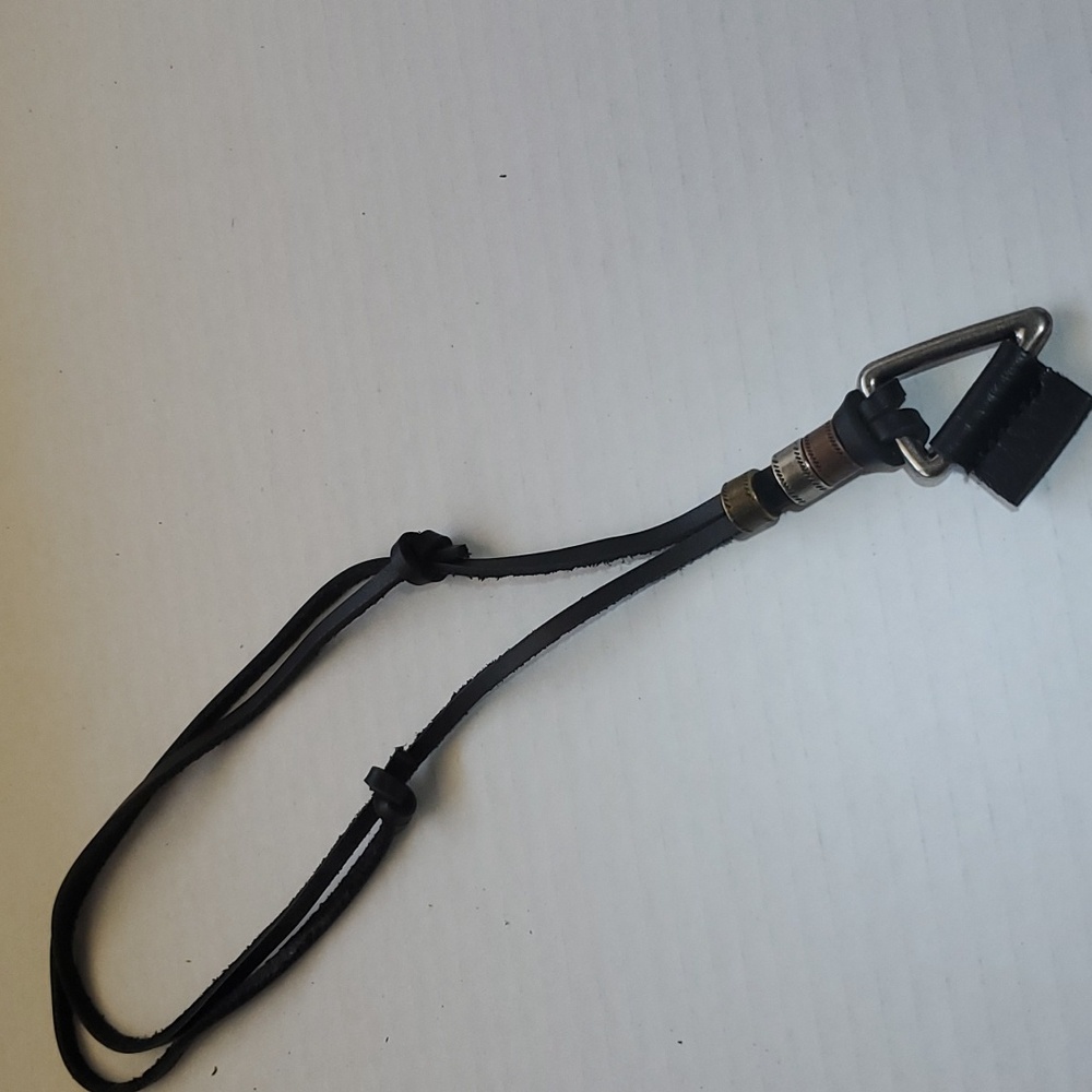 Triangle Silver-Tone Necklace